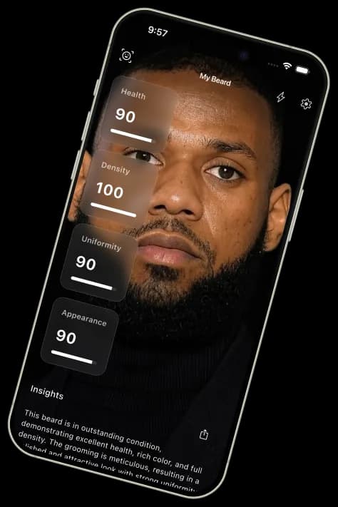 BeardMax Analysis Results feature screenshot
